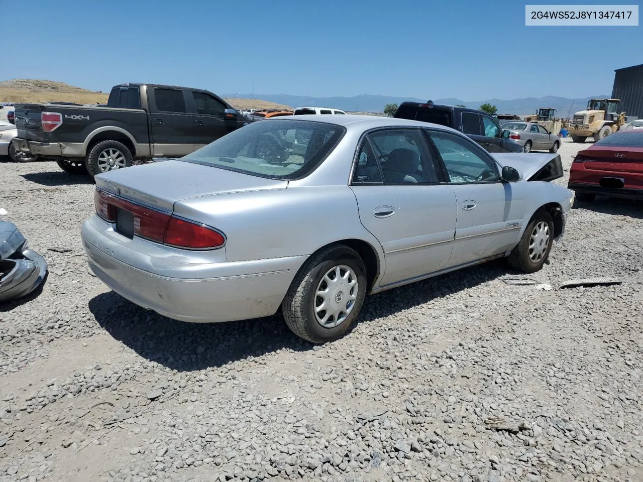 2000 Buick Century Custom VIN: 2G4WS52J8Y1347417 Lot: 58162544