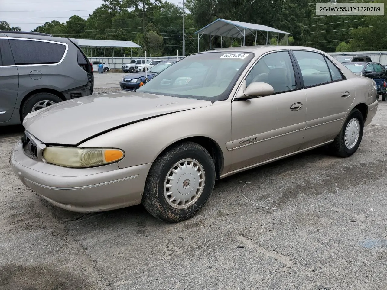 2000 Buick Century Limited VIN: 2G4WY55J1Y1220289 Lot: 68216004