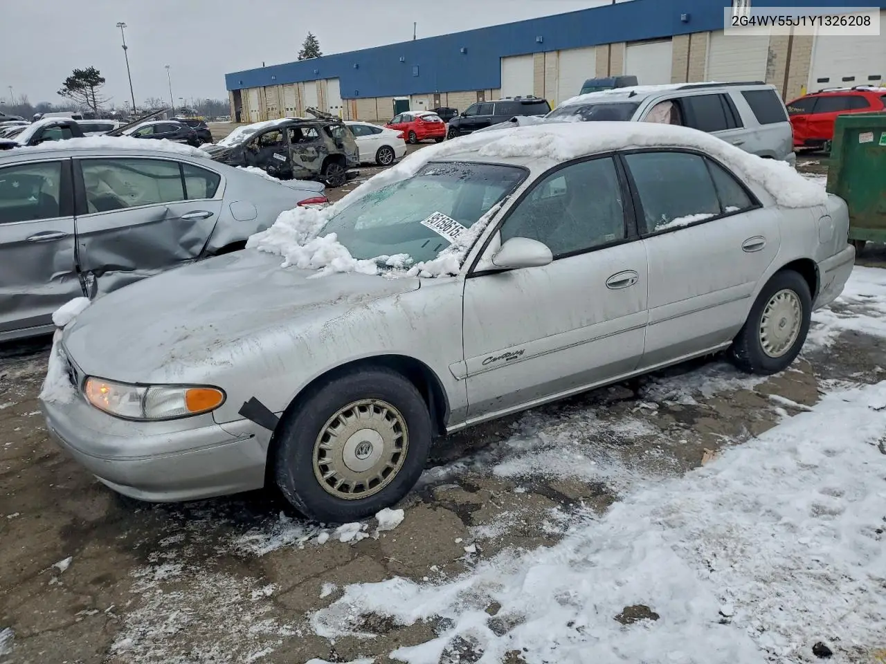 2G4WY55J1Y1326208 2000 Buick Century Limited