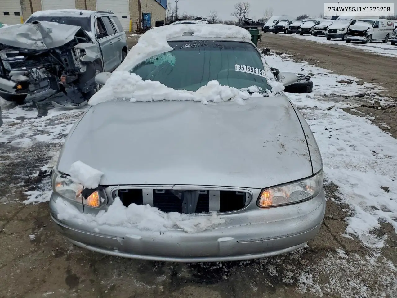 2G4WY55J1Y1326208 2000 Buick Century Limited