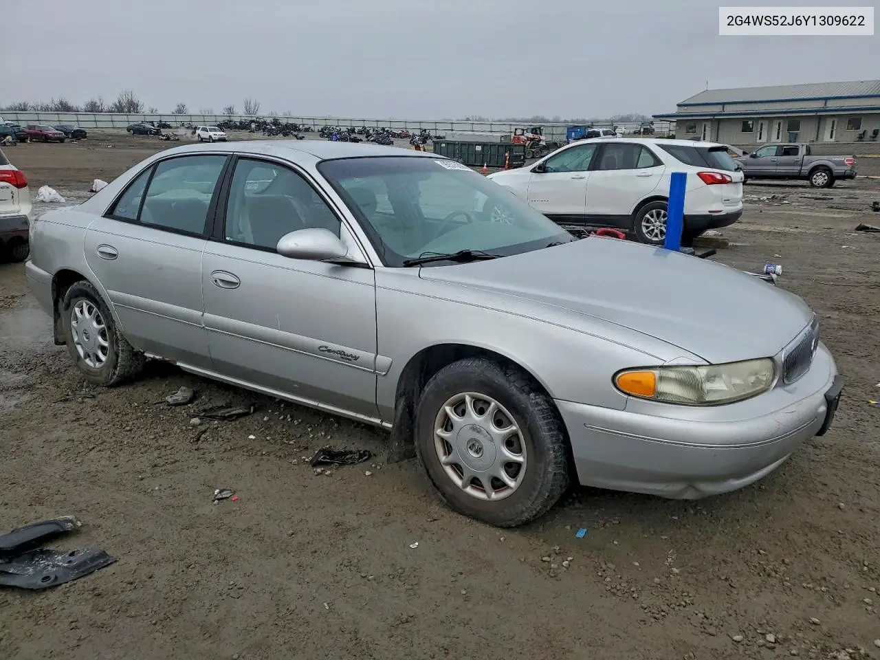 2G4WS52J6Y1309622 2000 Buick Century Custom