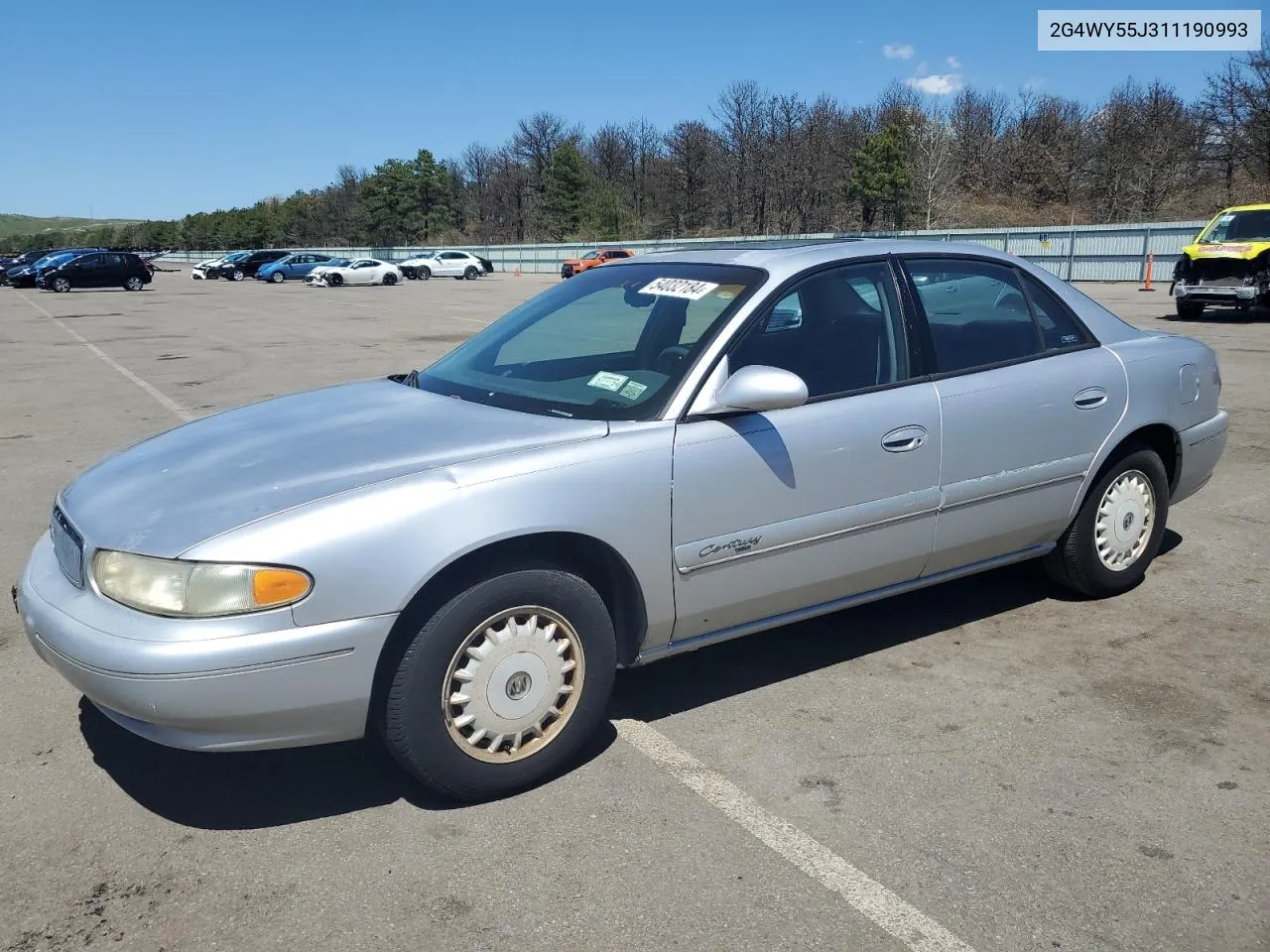 2001 Buick Century Limited VIN: 2G4WY55J311190993 Lot: 54032184