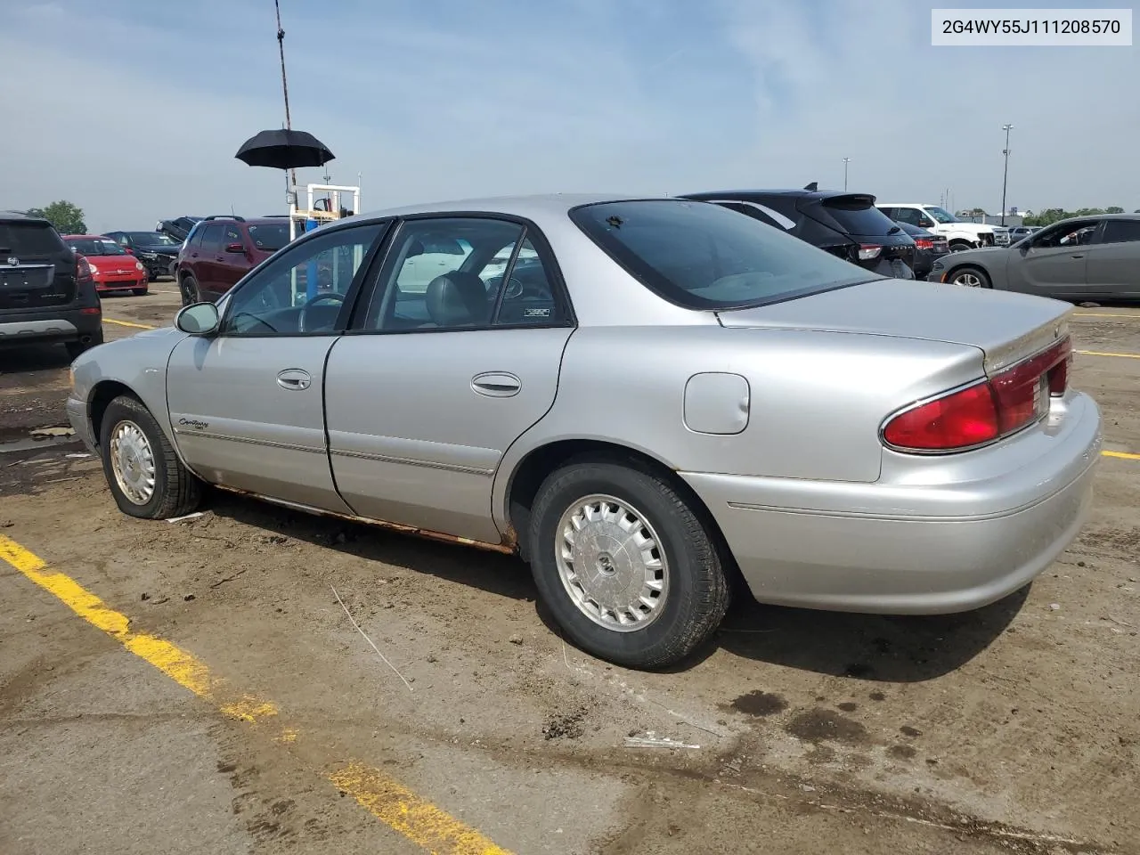 2001 Buick Century Limited VIN: 2G4WY55J111208570 Lot: 57524864