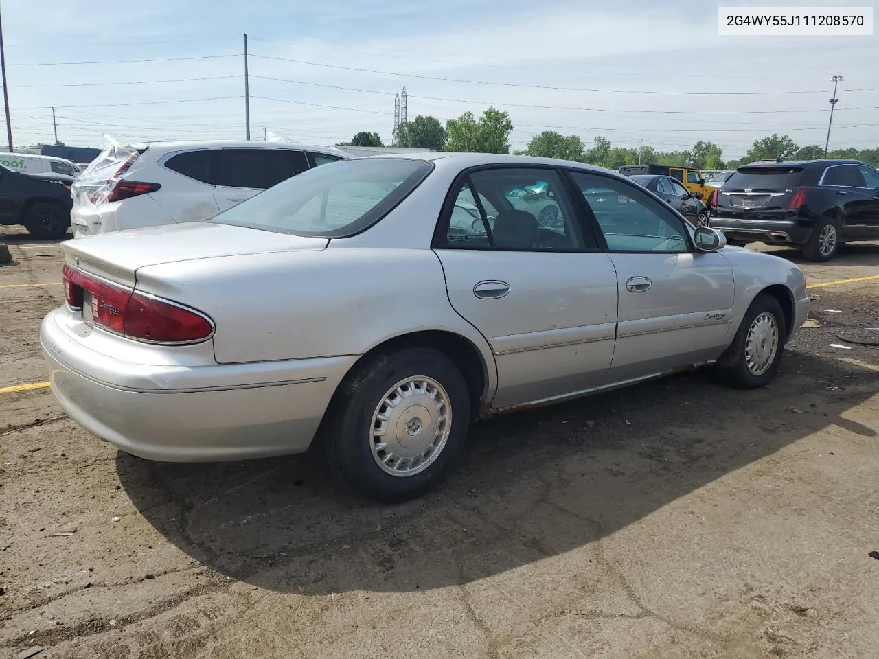 2001 Buick Century Limited VIN: 2G4WY55J111208570 Lot: 57524864