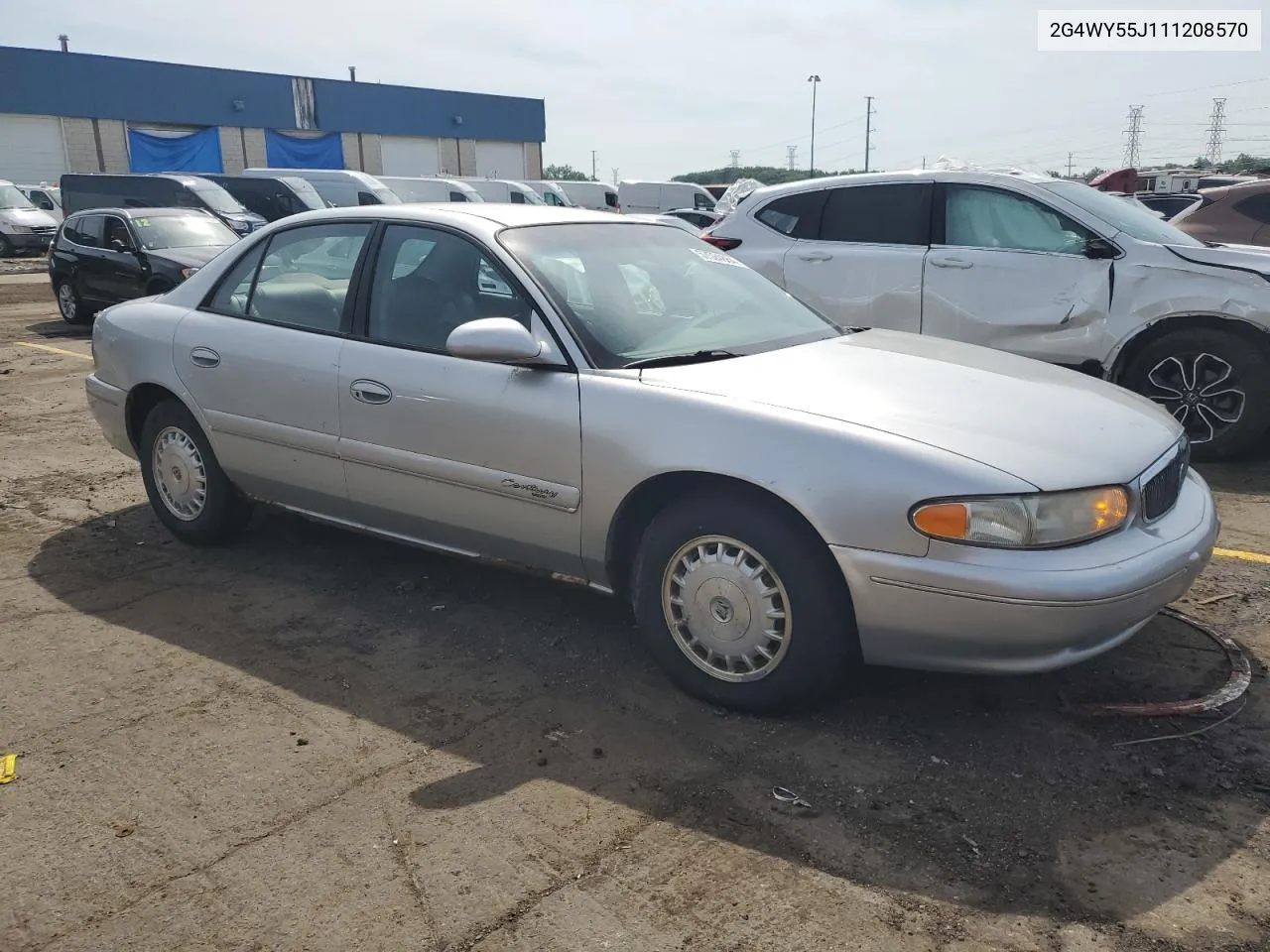 2001 Buick Century Limited VIN: 2G4WY55J111208570 Lot: 57524864