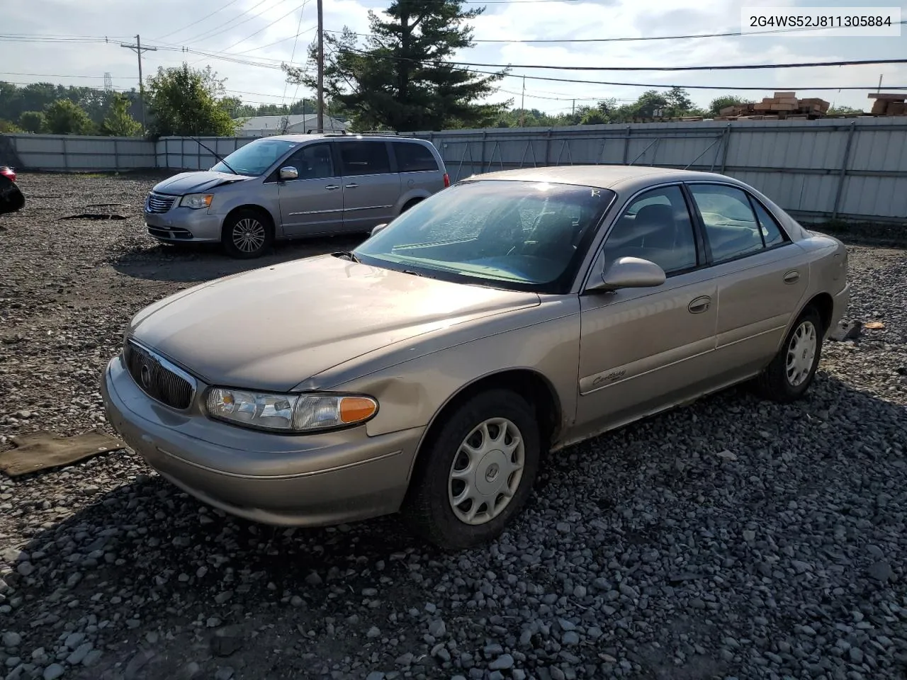 2G4WS52J811305884 2001 Buick Century Custom