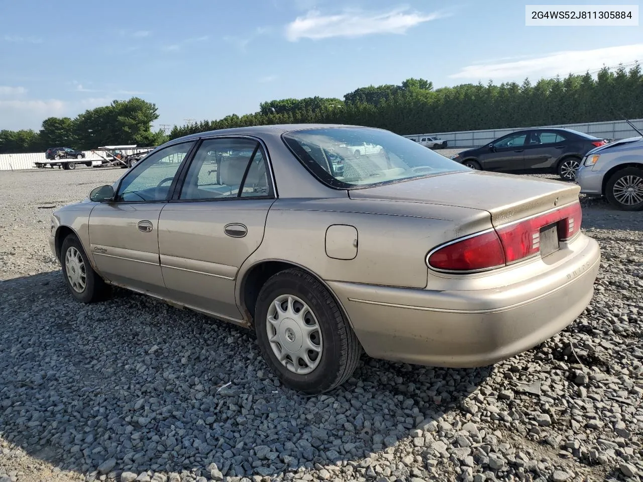 2G4WS52J811305884 2001 Buick Century Custom