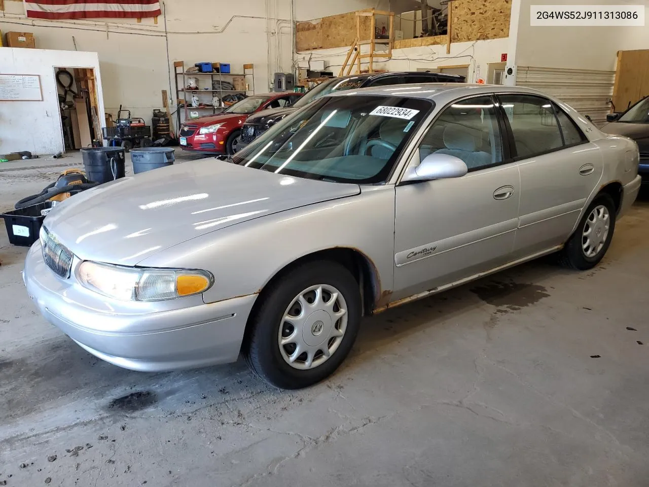 2001 Buick Century Custom VIN: 2G4WS52J911313086 Lot: 68022934