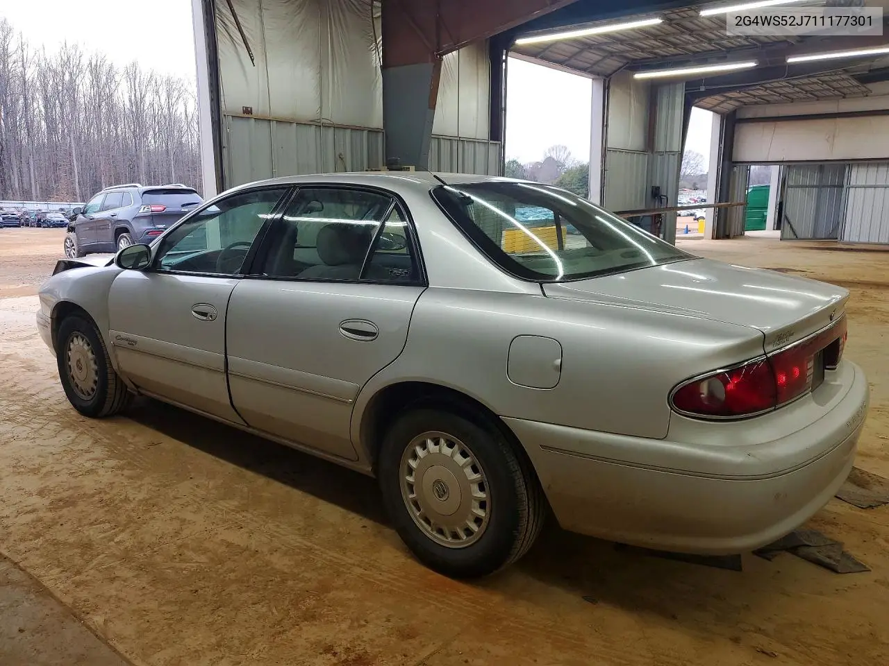 2001 Buick Century Custom VIN: 2G4WS52J711177301 Lot: 75733475