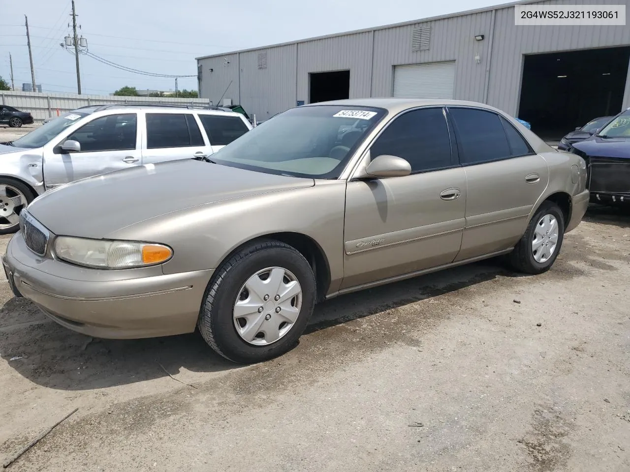 2G4WS52J321193061 2002 Buick Century Custom