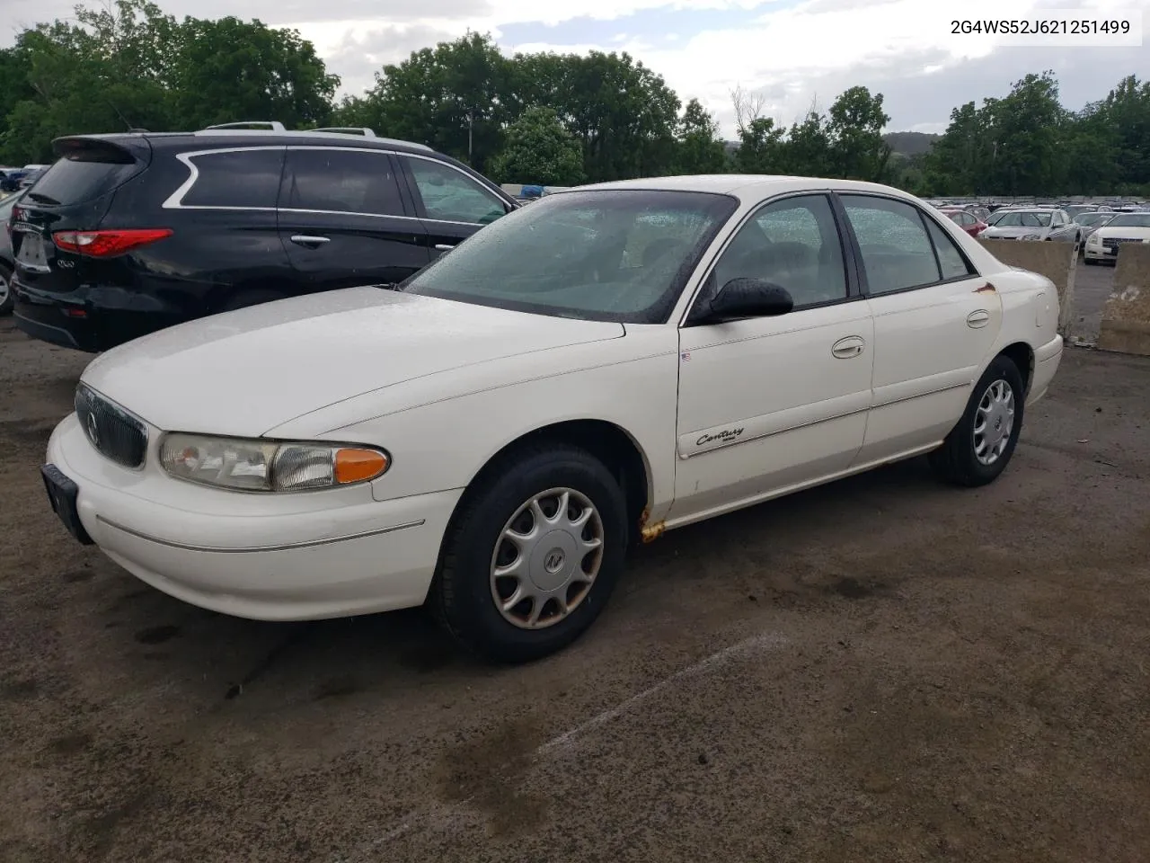 2002 Buick Century Custom VIN: 2G4WS52J621251499 Lot: 57156774