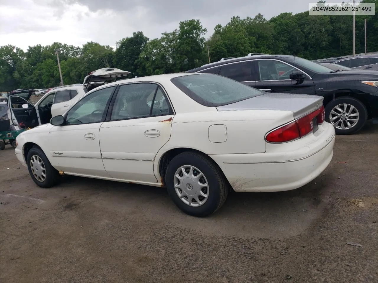 2002 Buick Century Custom VIN: 2G4WS52J621251499 Lot: 57156774