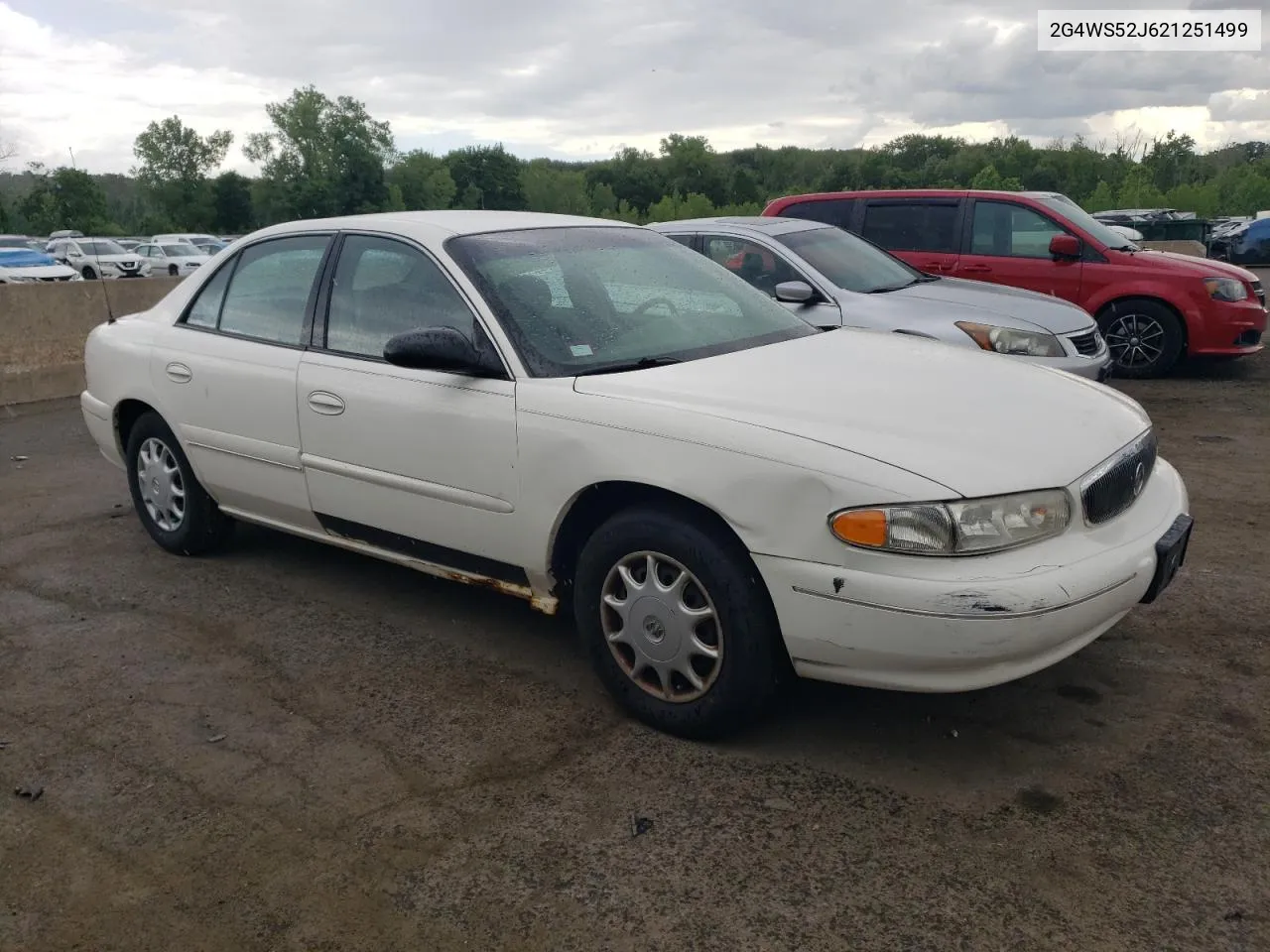 2002 Buick Century Custom VIN: 2G4WS52J621251499 Lot: 57156774