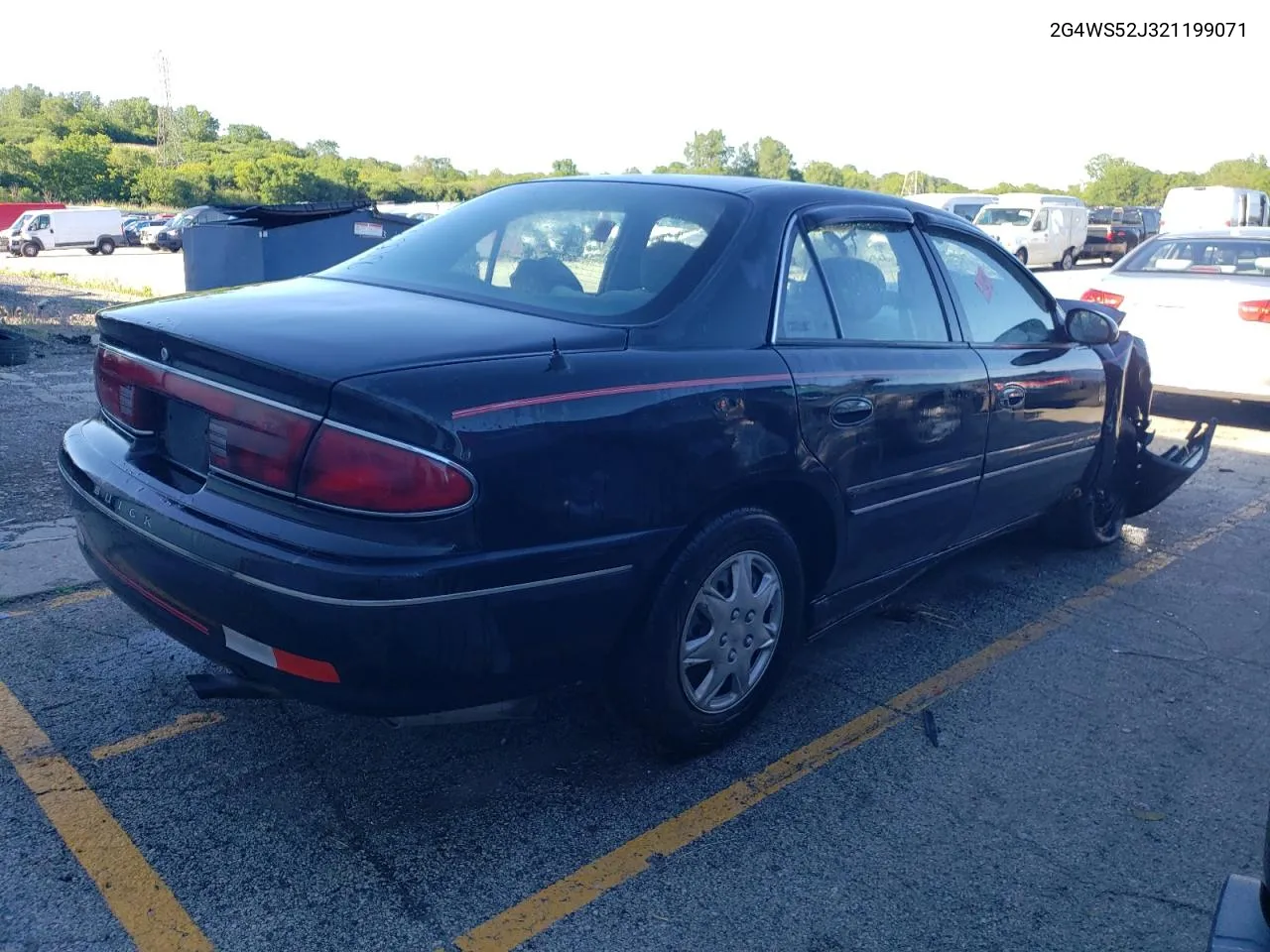 2002 Buick Century Custom VIN: 2G4WS52J321199071 Lot: 57465624