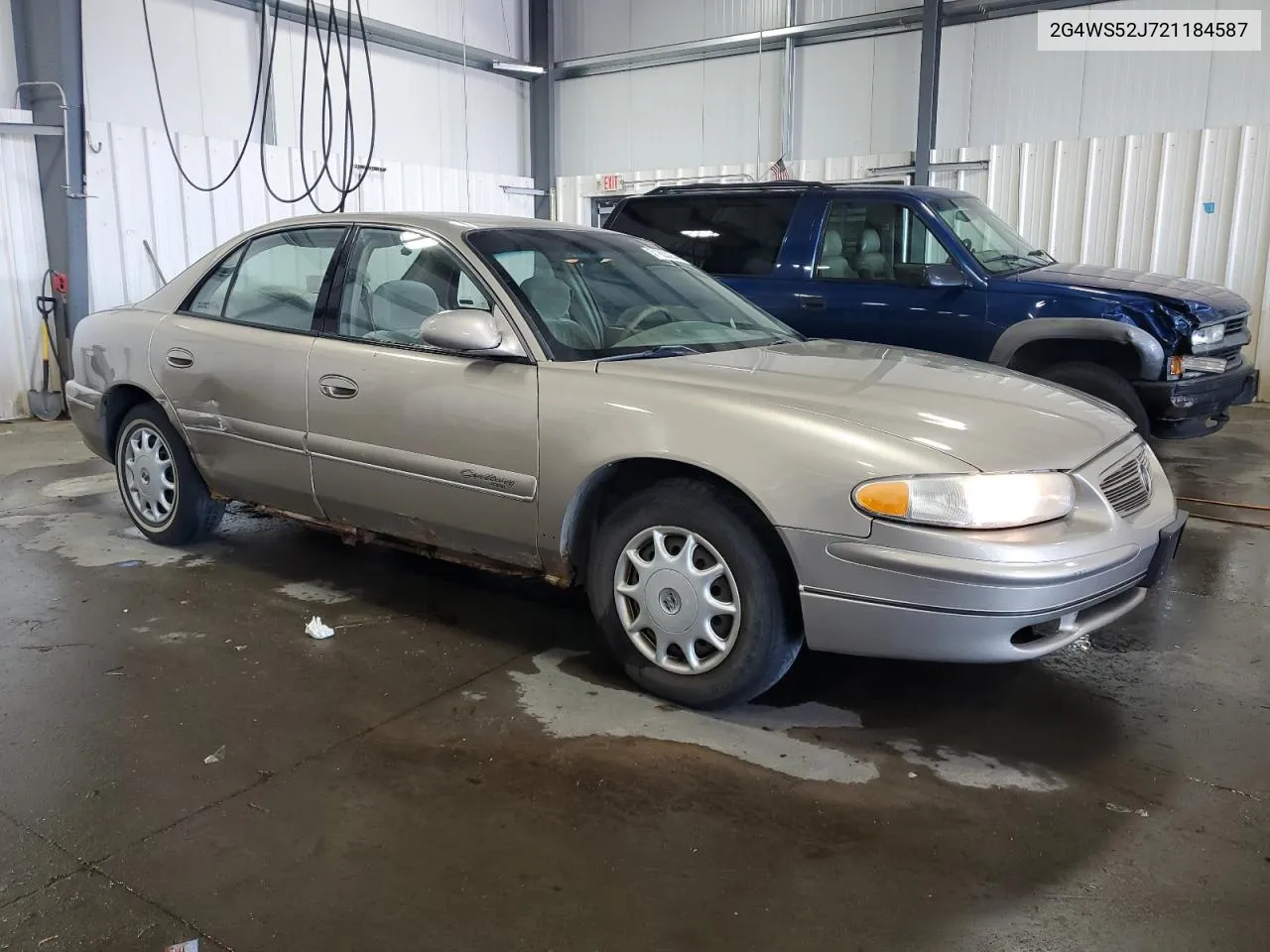 2002 Buick Century Custom VIN: 2G4WS52J721184587 Lot: 71633284