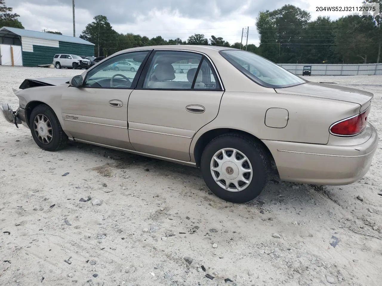 2G4WS52J321127075 2002 Buick Century Custom