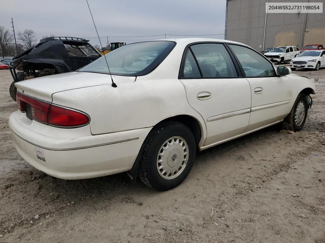 2003 Buick Century Custom VIN: 2G4WS52J731198054 Lot: 40258624