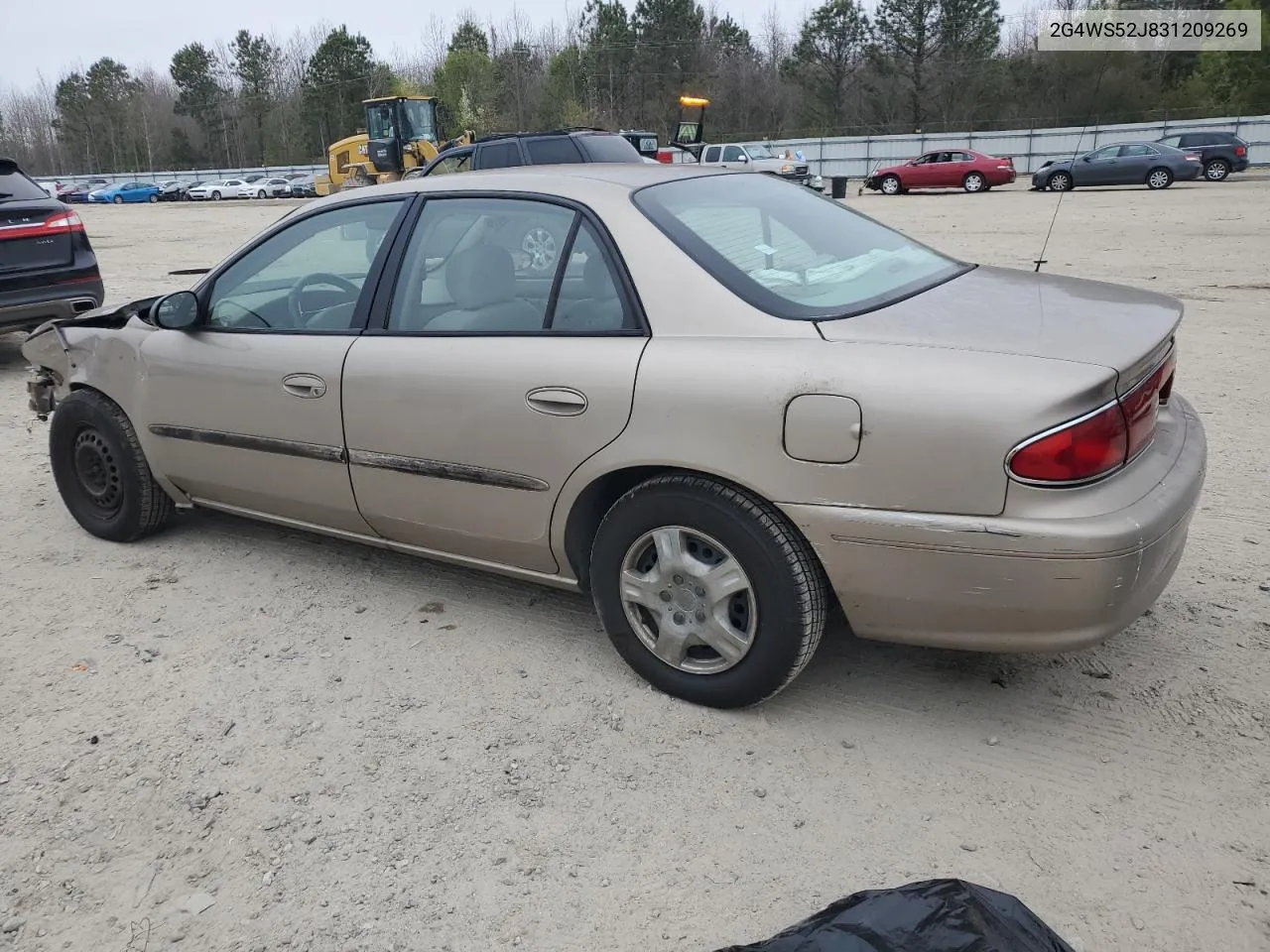 2G4WS52J831209269 2003 Buick Century Custom