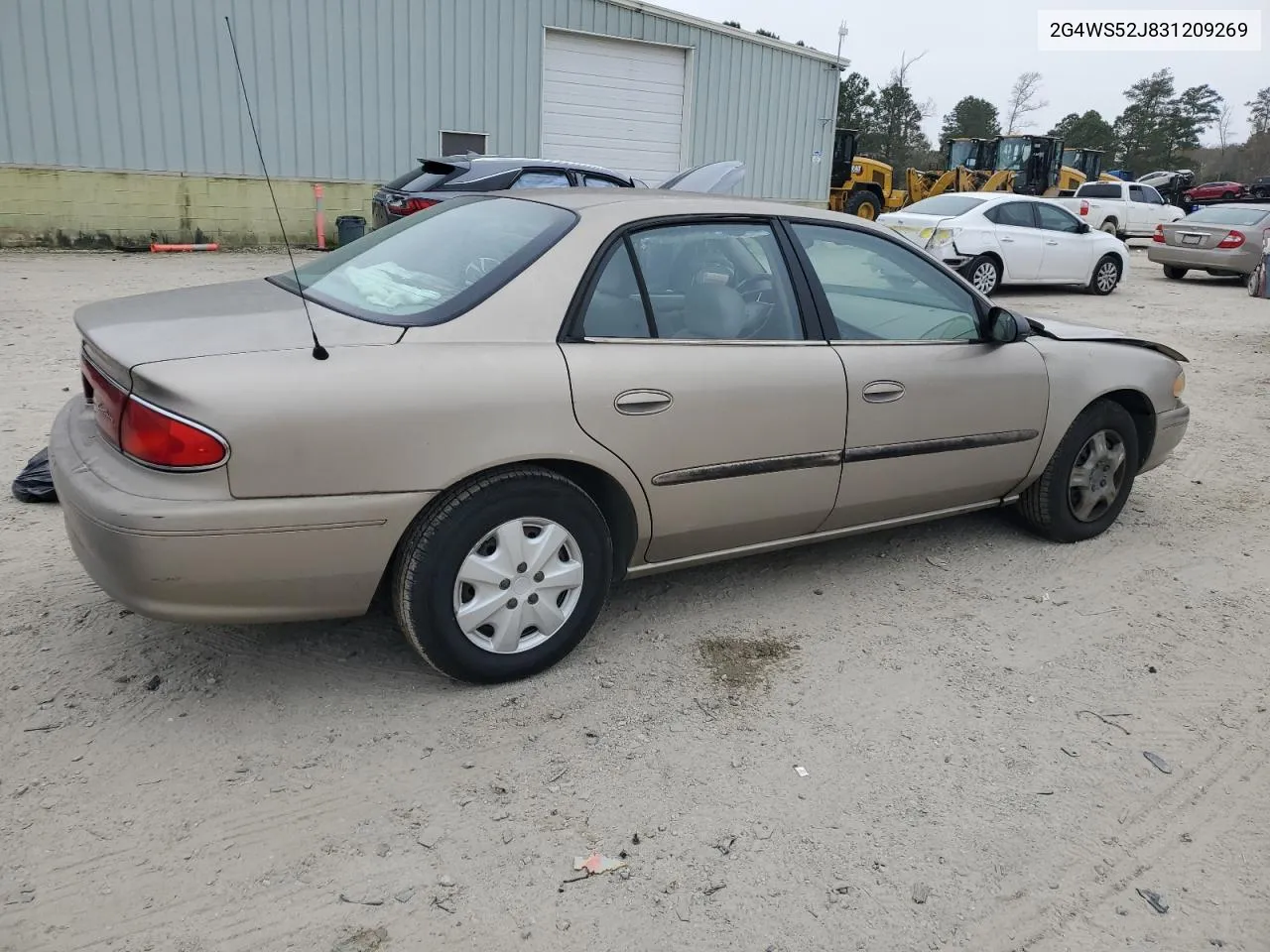 2003 Buick Century Custom VIN: 2G4WS52J831209269 Lot: 48278974