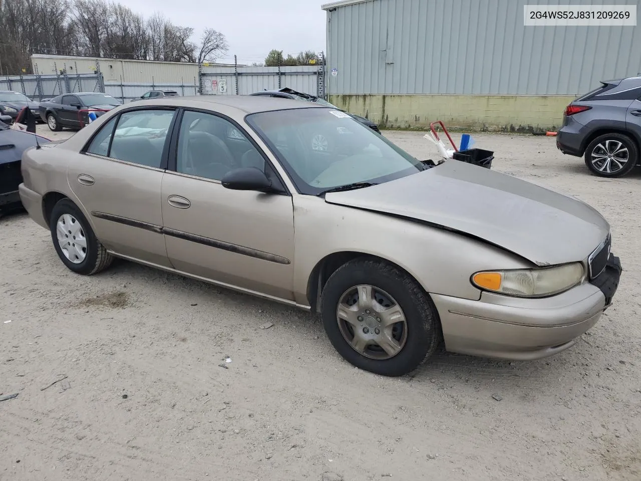 2G4WS52J831209269 2003 Buick Century Custom