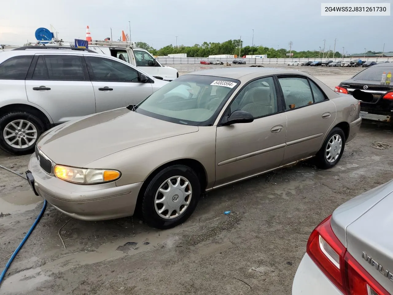 2G4WS52J831261730 2003 Buick Century Custom