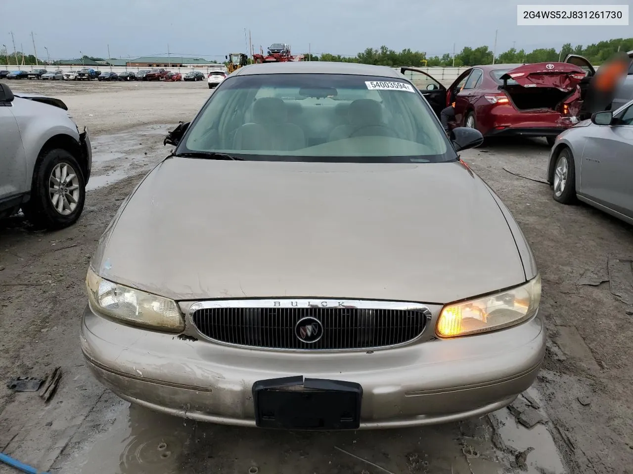 2G4WS52J831261730 2003 Buick Century Custom