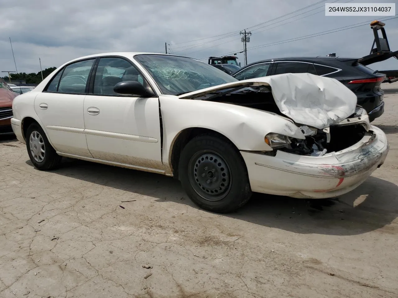 2003 Buick Century Custom VIN: 2G4WS52JX31104037 Lot: 56057684