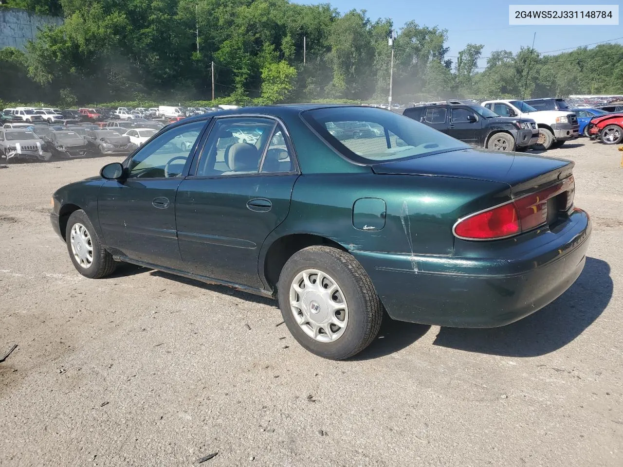 2003 Buick Century Custom VIN: 2G4WS52J331148784 Lot: 57520144