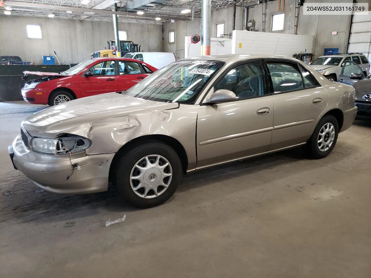 2003 Buick Century Custom VIN: 2G4WS52J031161749 Lot: 57640074