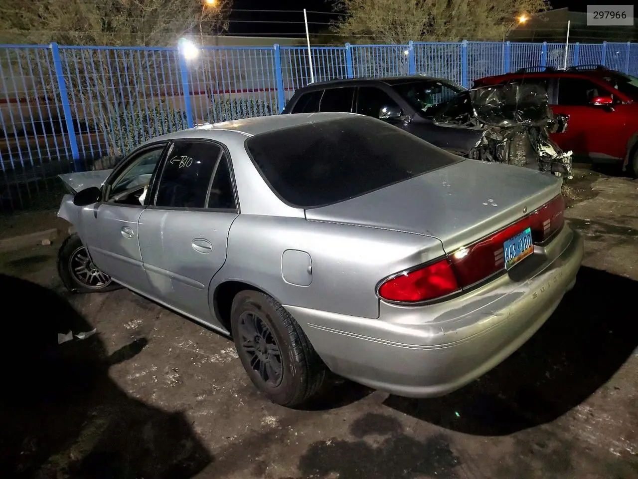 2003 Buick Century Cu VIN: 297966 Lot: 75318095
