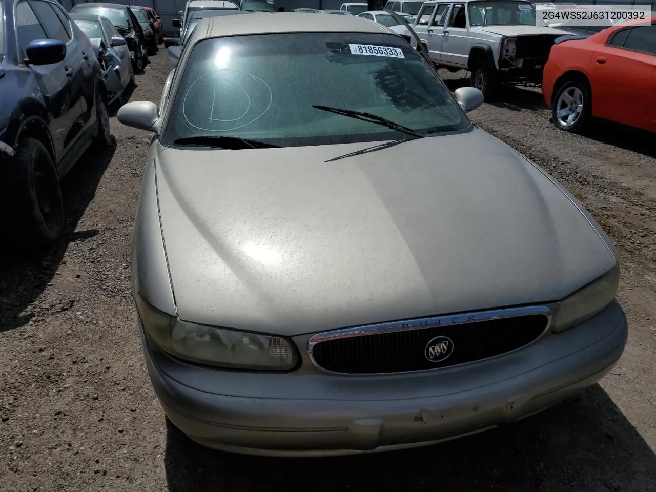 2G4WS52J631200392 2003 Buick Century Custom