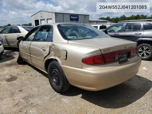 2004 Buick Century Custom VIN: 2G4WS52J041201085 Lot: 46949784