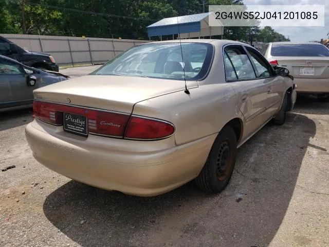 2004 Buick Century Custom VIN: 2G4WS52J041201085 Lot: 46949784