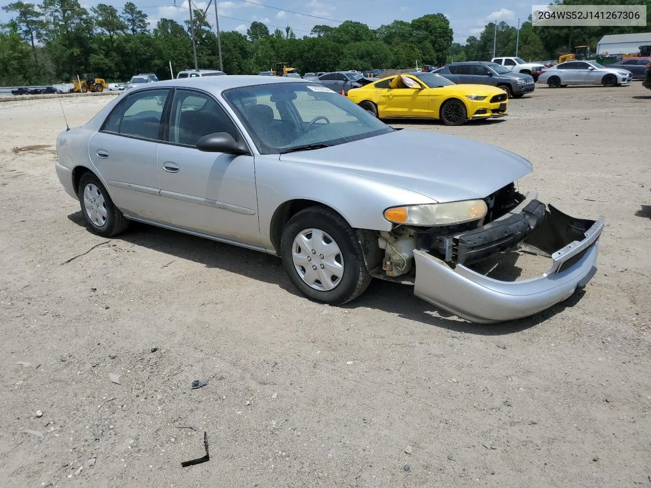 2004 Buick Century Custom VIN: 2G4WS52J141267306 Lot: 52228534