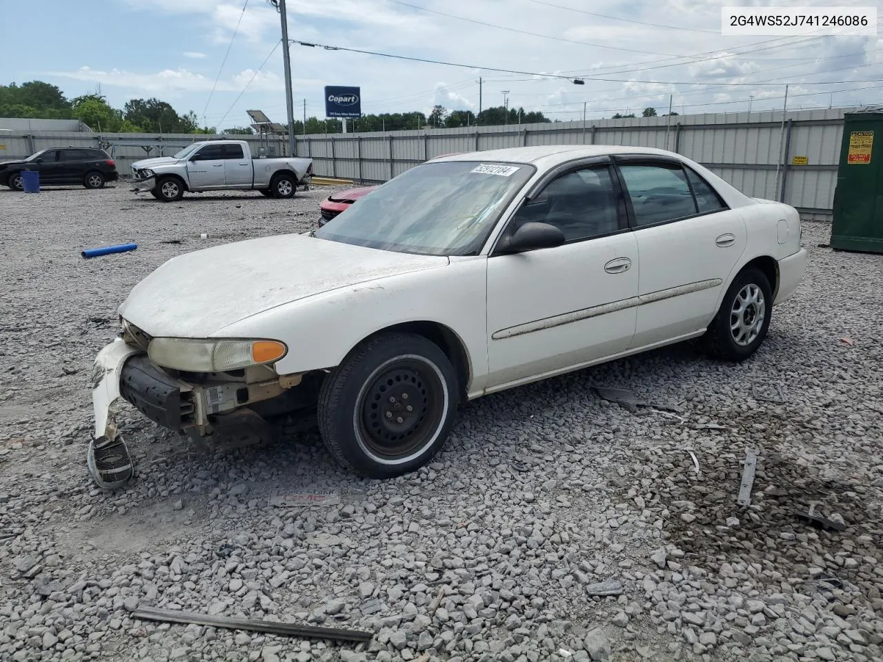 2004 Buick Century Custom VIN: 2G4WS52J741246086 Lot: 52912184