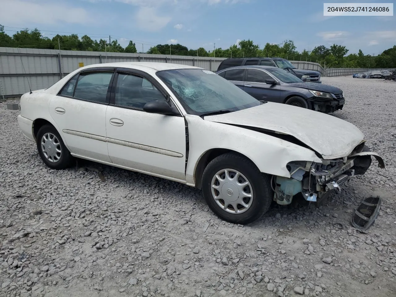 2004 Buick Century Custom VIN: 2G4WS52J741246086 Lot: 52912184