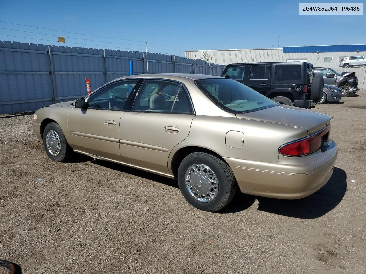 2004 Buick Century Custom VIN: 2G4WS52J641195485 Lot: 53683924