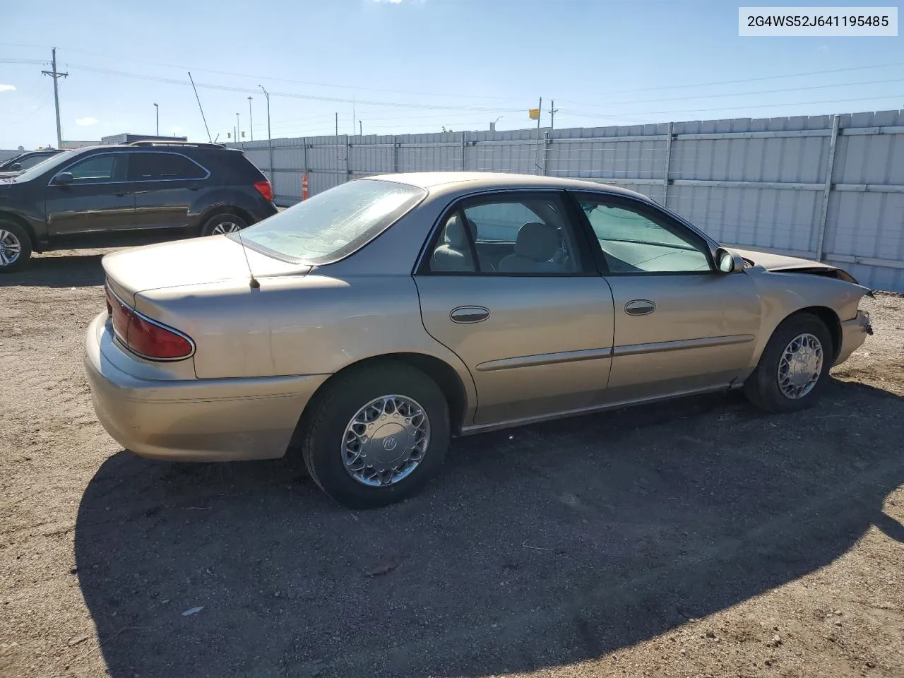 2004 Buick Century Custom VIN: 2G4WS52J641195485 Lot: 53683924