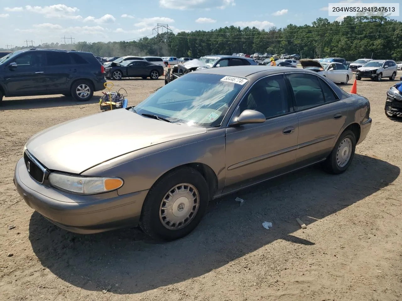 2004 Buick Century Custom VIN: 2G4WS52J941247613 Lot: 58446774