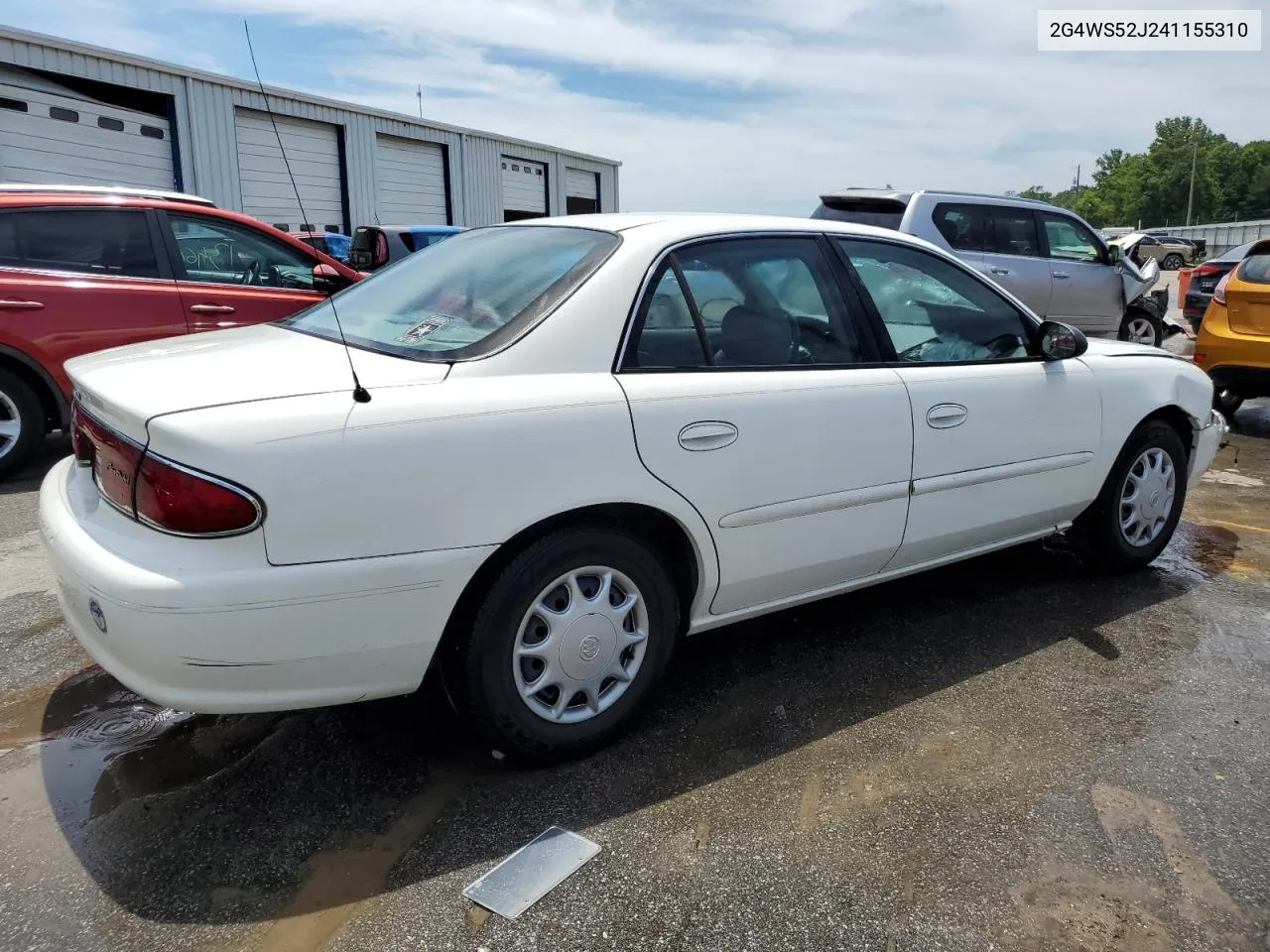 2004 Buick Century Custom VIN: 2G4WS52J241155310 Lot: 58481094