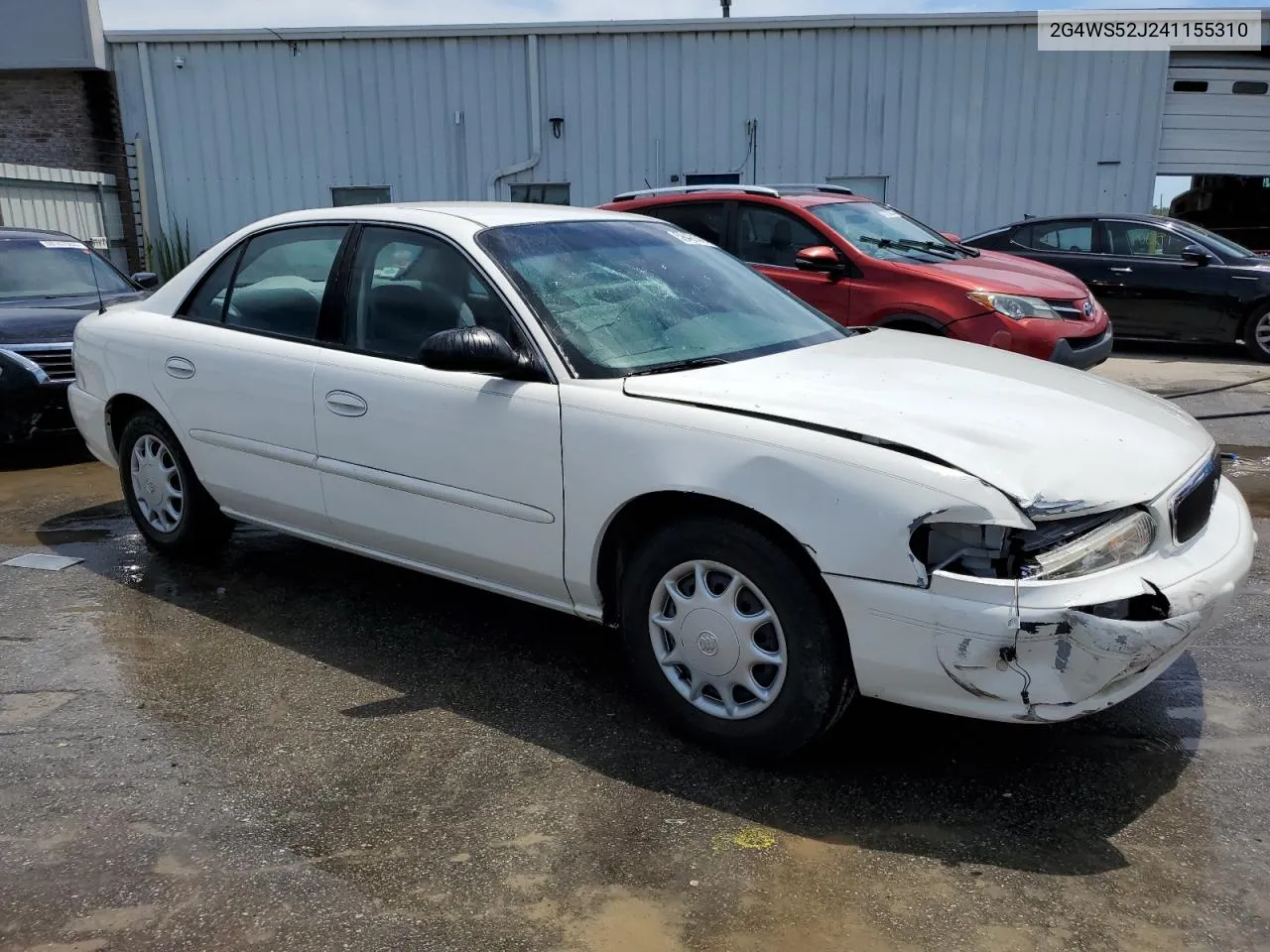 2004 Buick Century Custom VIN: 2G4WS52J241155310 Lot: 58481094