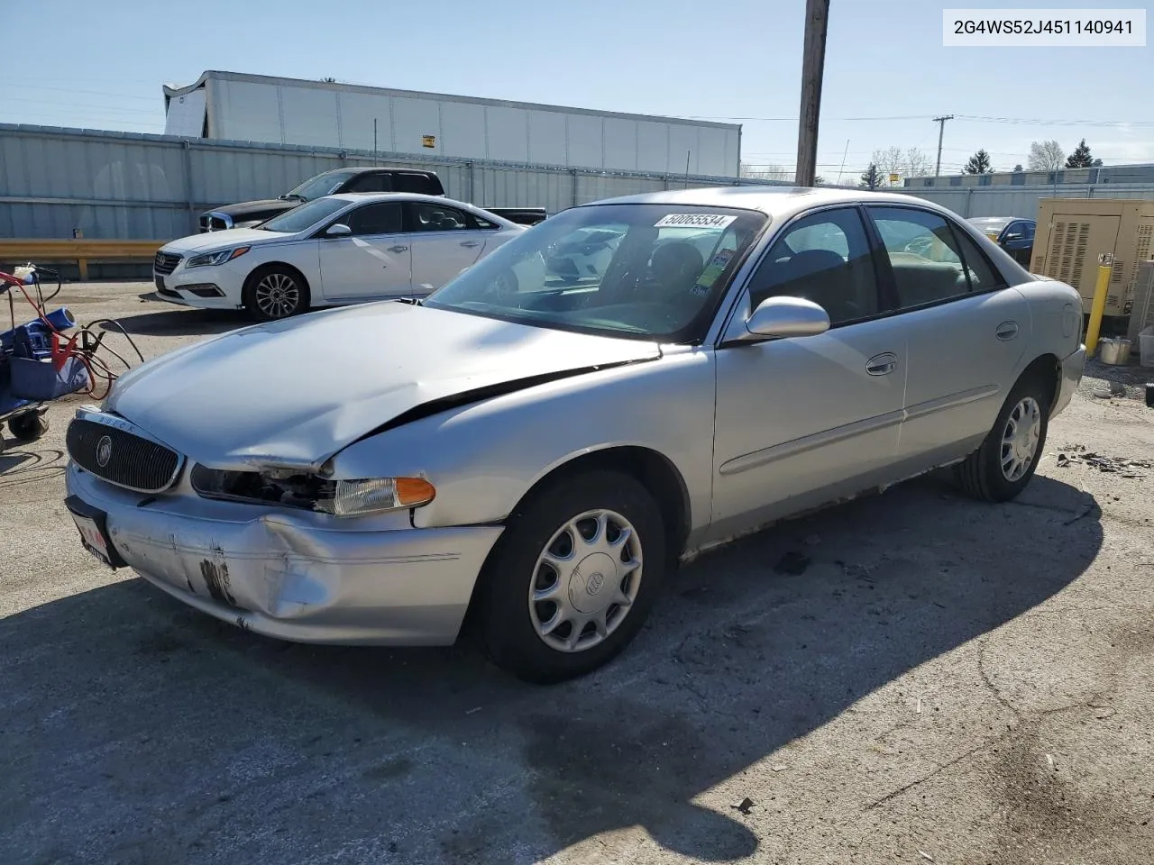 2005 Buick Century Custom VIN: 2G4WS52J451140941 Lot: 50065534