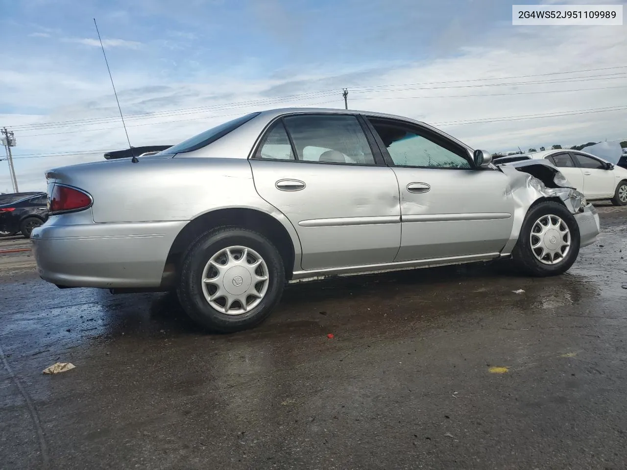 2005 Buick Century Custom VIN: 2G4WS52J951109989 Lot: 53655774