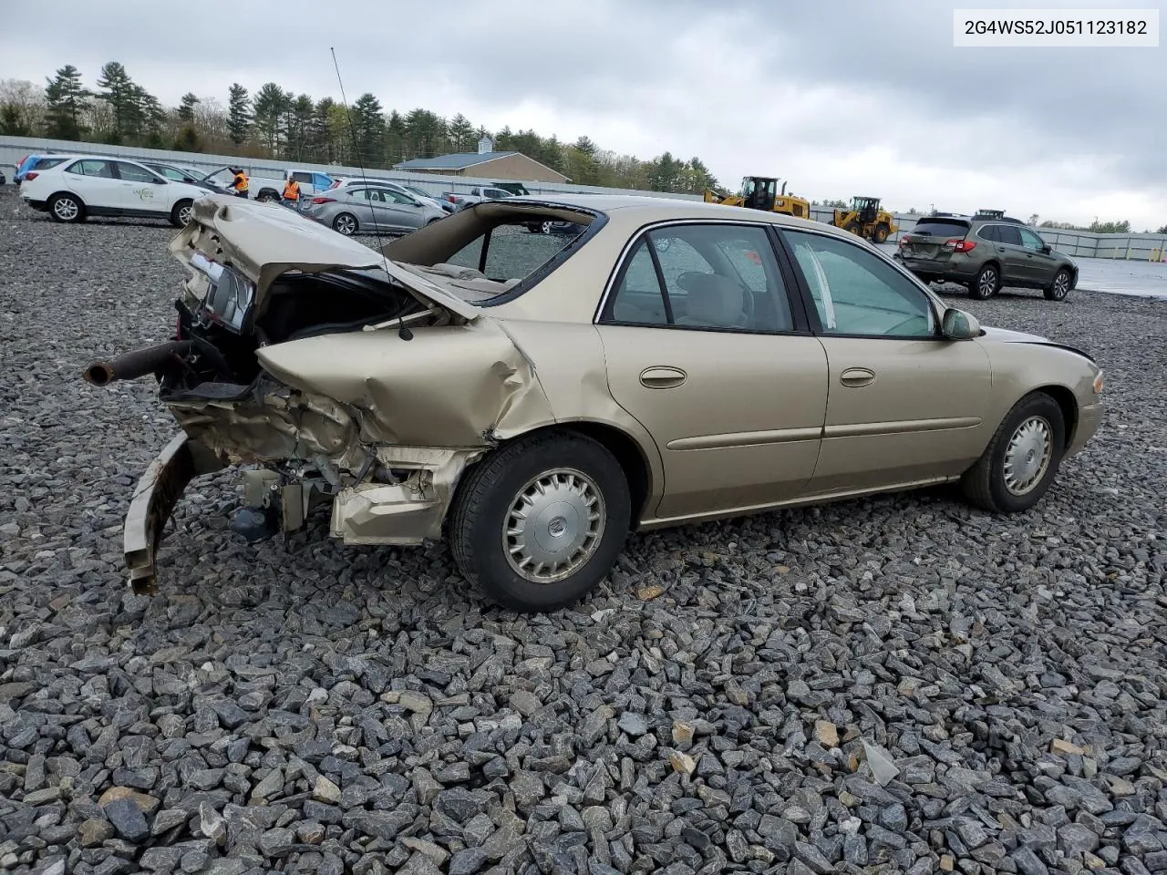 2005 Buick Century Custom VIN: 2G4WS52J051123182 Lot: 54202204