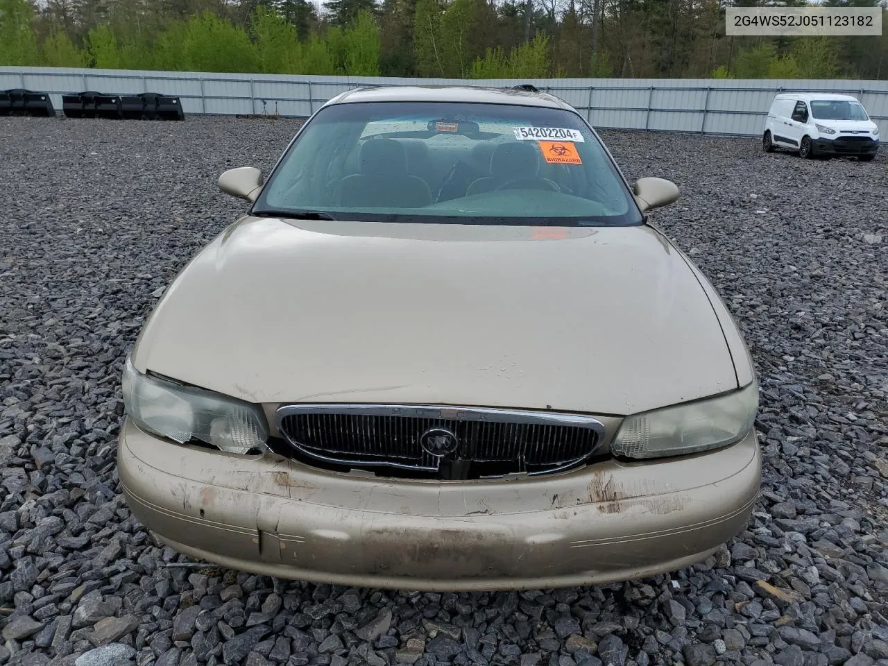 2005 Buick Century Custom VIN: 2G4WS52J051123182 Lot: 54202204