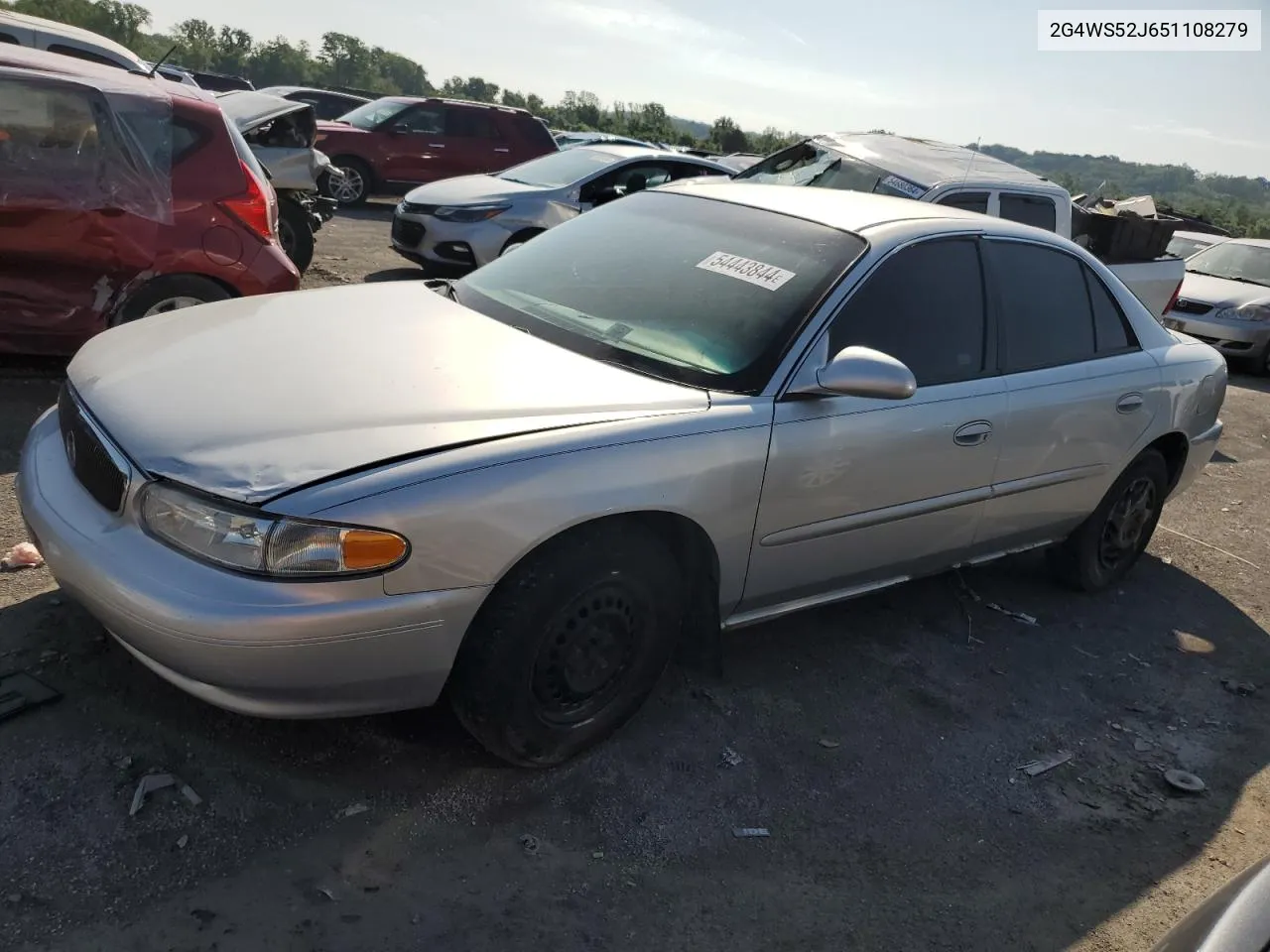 2005 Buick Century Custom VIN: 2G4WS52J651108279 Lot: 54443844