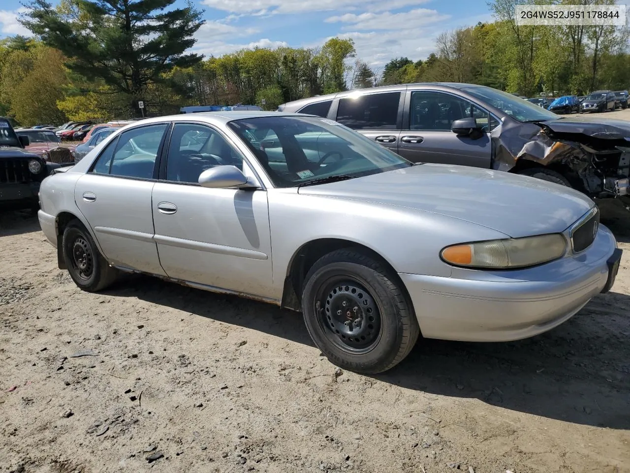 2005 Buick Century Custom VIN: 2G4WS52J951178844 Lot: 54593214