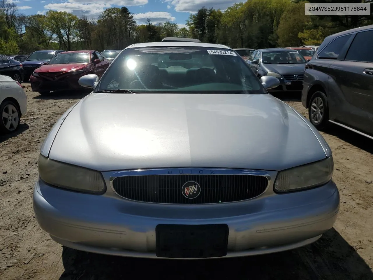 2005 Buick Century Custom VIN: 2G4WS52J951178844 Lot: 54593214