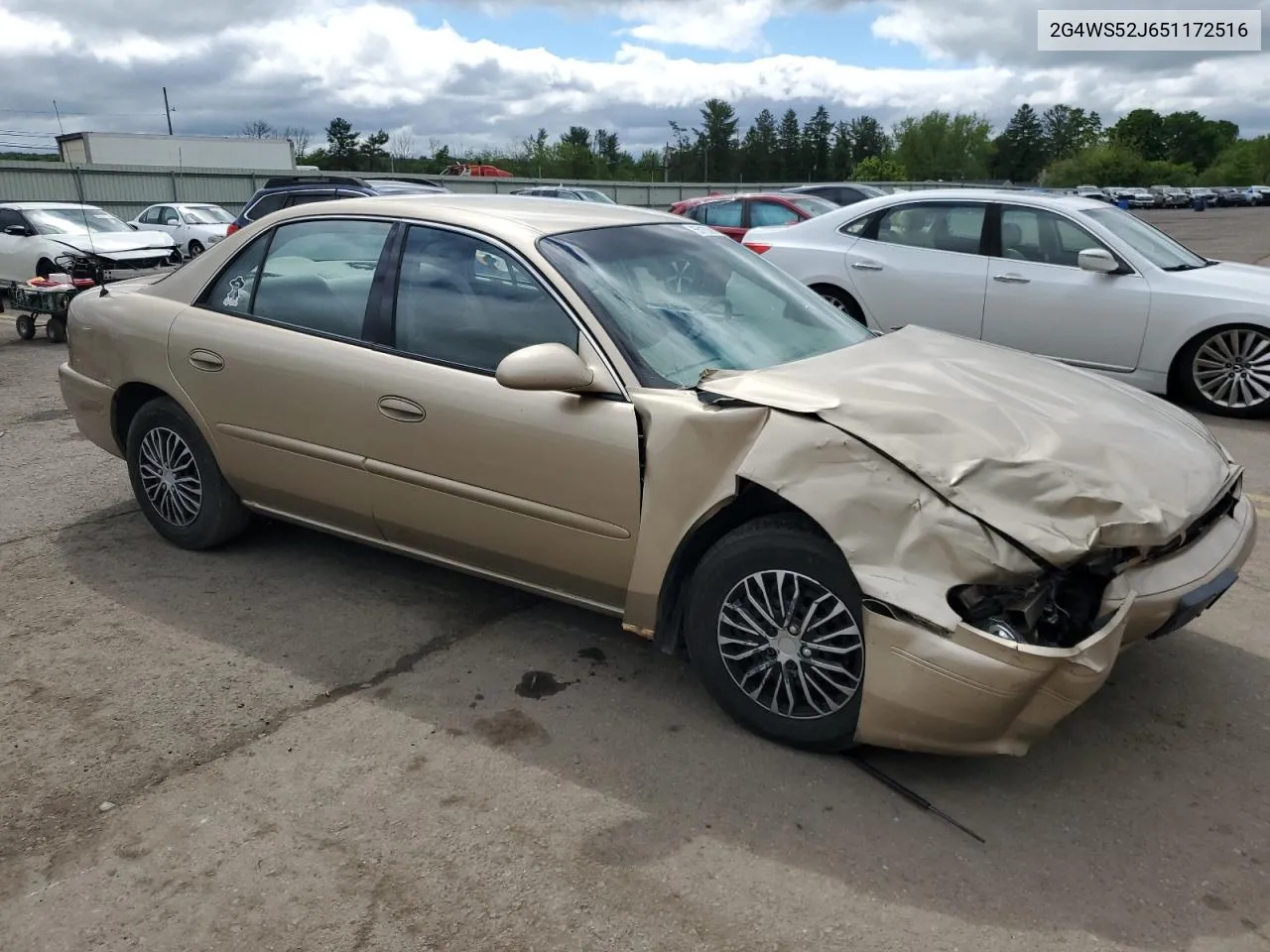 2005 Buick Century Custom VIN: 2G4WS52J651172516 Lot: 55183914