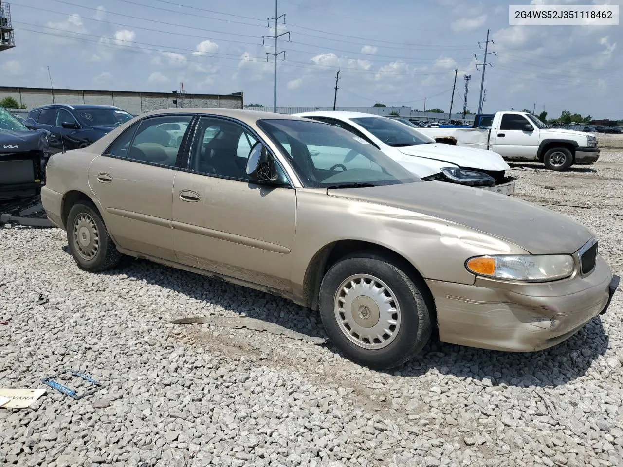 2005 Buick Century Custom VIN: 2G4WS52J351118462 Lot: 56261374